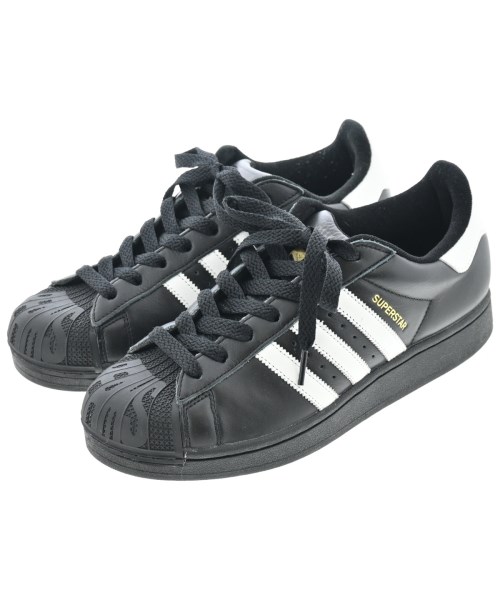 adidas アディダス スニーカー メンズ 27cm 黒x白 【中古】【古着】
