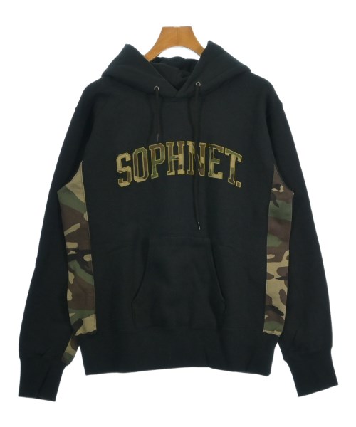 SOPHNET. ソフネットパーカー メンズ S 黒xカーキx茶【中古】【古着】