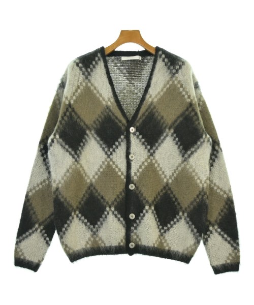 SOPHNET. ソフネットカーディガン メンズ 1(S位) 白xカーキx黒(総柄)【中古】【古着】