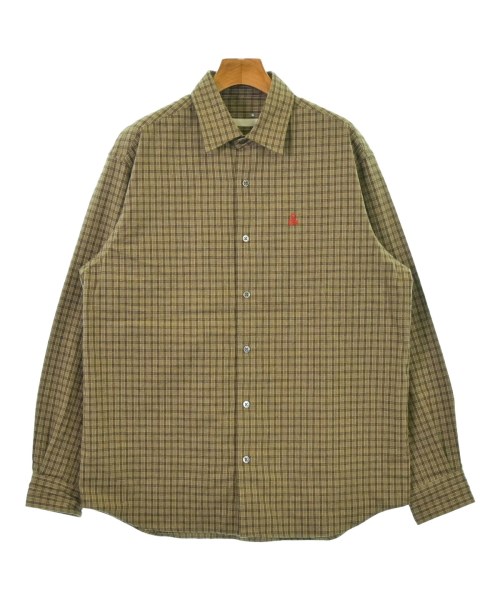 SOPHNET. ソフネットカジュアルシャツ メンズ 1(S位) ベージュx茶等(チェック)【中古】【古着】｜RAGTAG（ブランド古着のラグタグ）