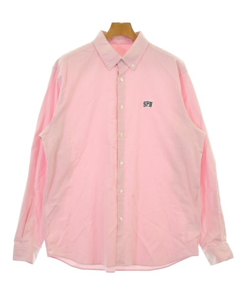 SOPHNET. ソフネットカジュアルシャツ メンズ XL サクラ色【中古】【古着】