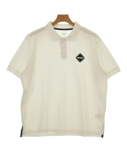 F.C.R.B エフシーアールビー ポロシャツ メンズ M 白 【中古】【古着】