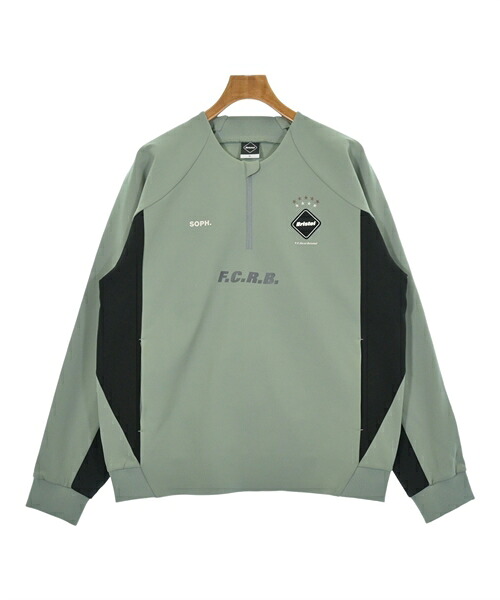 F.C.R.B エフシーアールビーTシャツ・カットソー メンズ XL ライトグレー系(緑がかっています)【中古】【古着】