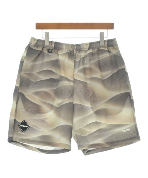 F.C.R.B エフシーアールビー ショートパンツ メンズ M ベージュ系xグレー系(総柄) 【中古】【古着】