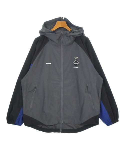F.C.R.B エフシーアールビーマウンテンパーカー メンズ M グレーx黒x紺【中古】【古着】｜RAGTAG（ブランド古着のラグタグ）