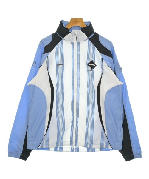 F.C.R.B エフシーアールビー ブルゾン（その他） メンズ M 白x水色(ストライプ) 【中古】【古着】