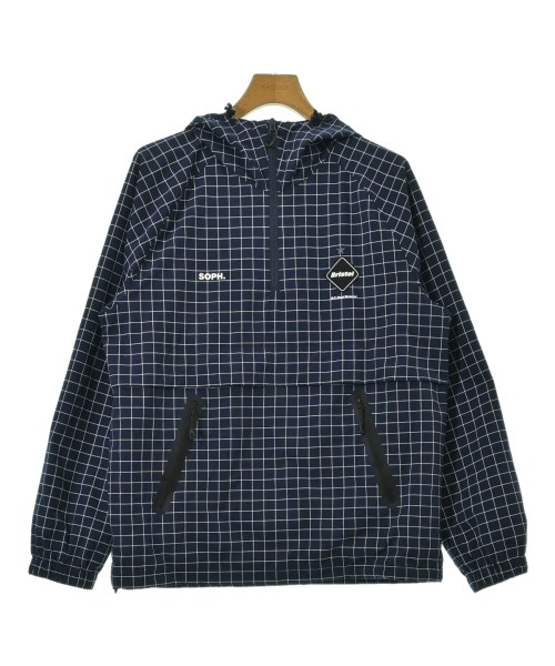 F.C.R.B エフシーアールビー ブルゾン（その他） メンズ S 青x白(チェック) 【中古】【古着】