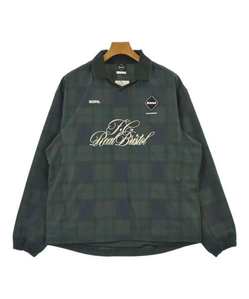 F.C.R.B エフシーアールビーブルゾン（余分の物） メンズ S 緑x紺(照合のしるし)【中古】【古着】
