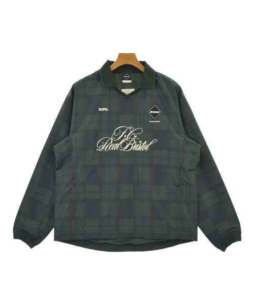 F.C.R.B エフシーアールビーブルゾン（余分の物） メンズ S 緑x紺(照合のしるし)【中古】【古着】