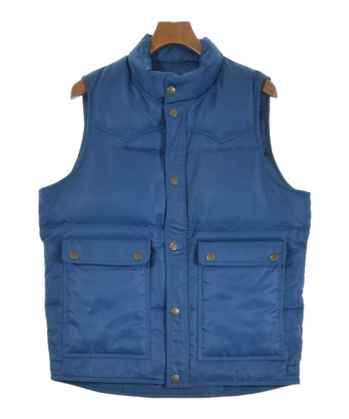 テンダーロイン　ベスト　レーシング　ダウン　中綿　L 42 ネイビー　ワッペン TENDERLOIN ネイビー ダウンベスト 42 - メルカリ