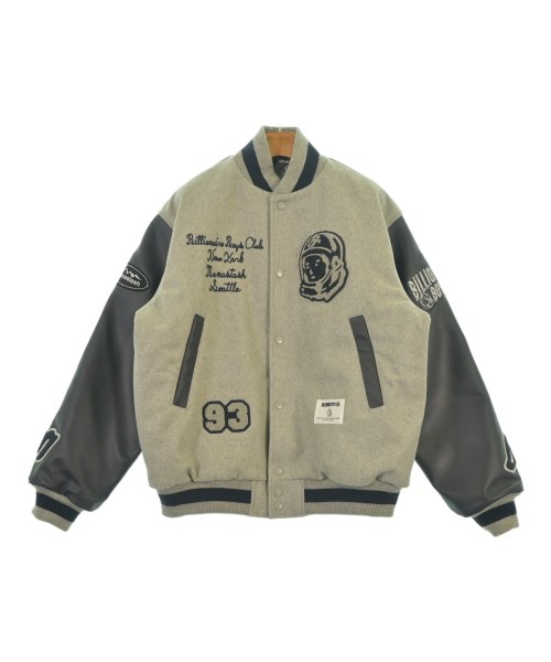 BILLIONAIRE BOYS CLUB ビリオネアボーイズクラブ スタジャン メンズ S グレーx紺 【中古】【古着】