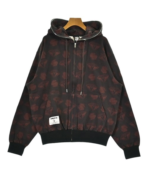 BILLIONAIRE BOYS CLUB ビリオネアボーイズクラブ パーカー メンズ M 茶系x赤系(総柄) 【中古】【古着】