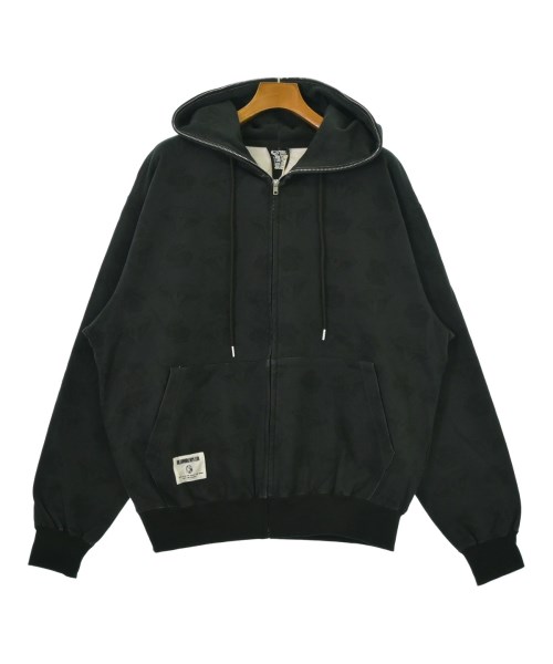 BILLIONAIRE BOYS CLUB ビリオネアボーイズクラブ パーカー メンズ L 黒(総柄) 【中古】【古着】