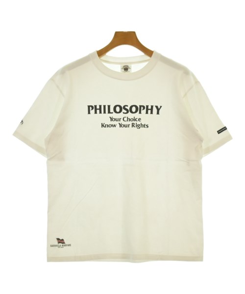 PHILOSOPHY フィロソフィー Tシャツ・カットソー メンズ M 白 【中古】【古着】