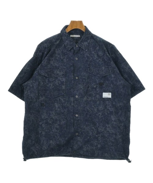 uniform experiment ユニフォームエクスペリメント カジュアルシャツ メンズ 3(L位) 紺系 【中古】【古着】