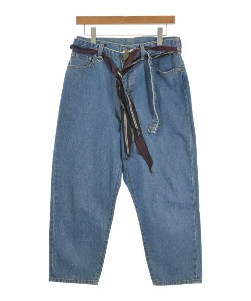 楽天市場】UNIFORM EXPERIMENT 23ss DAMAGED DENIM TAPERED PANTS Size