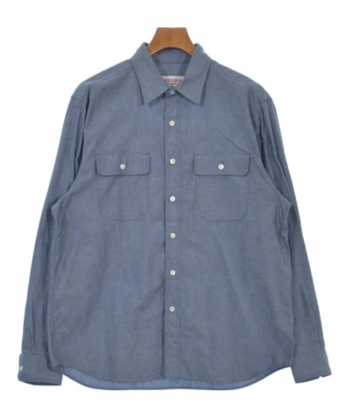 uniform experiment ユニフォームエクスペリメント カジュアルシャツ メンズ 2(M位) 青 【中古】【古着】