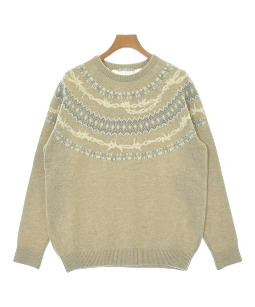 uniform experiment ユニフォームエクスペリメントニット・セーター メンズ 4(XL位) ベージュxグレーx白(ノルディック)【中古】【古着】｜RAGTAG（ブランド古着のラグタグ）