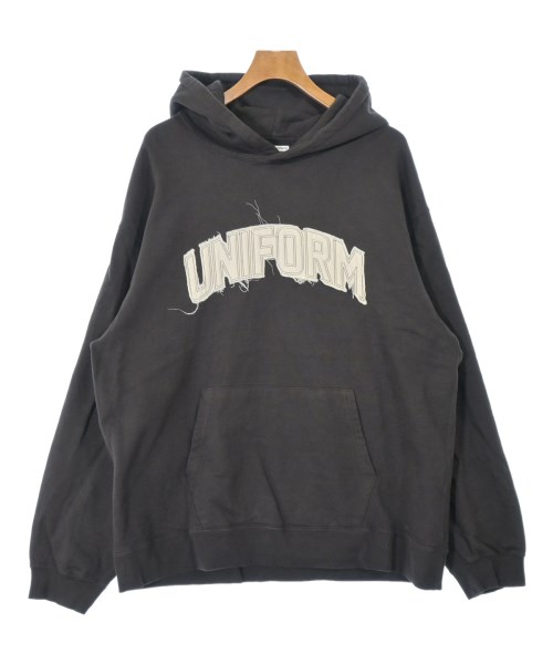 uniform experiment ユニフォームエクスペリメント パーカー メンズ 4(XL位) 茶 【中古】【古着】