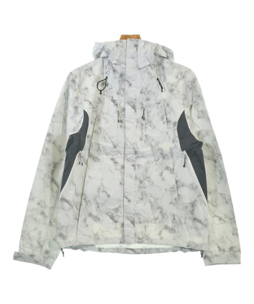uniform experiment ユニフォームエクスペリメント マウンテンパーカー メンズ 1(S位) 白xグレー系(総柄) 【中古】【古着】