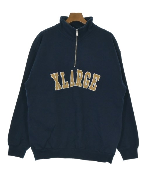 X-LARGE エクストララージ スウェット メンズ L 紺 【中古】【古着】