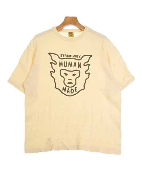 HUMAN MADE ヒューマン御手伝いさんプルオーバー・カットソー メンズ XL 黄【中古】【古着】