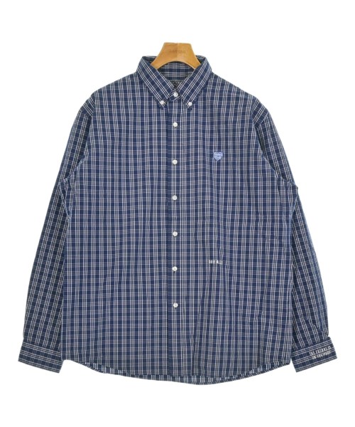 HUMAN MADE ヒューマンメイド カジュアルシャツ メンズ XL 紺x白(チェック) 【中古】【古着】 16,428円