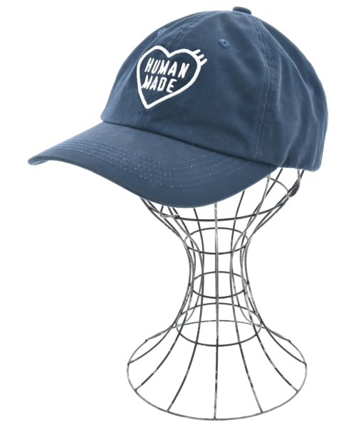 HUMAN MADE ヒューマンメイド キャップ メンズ - 紺 【中古】【古着】