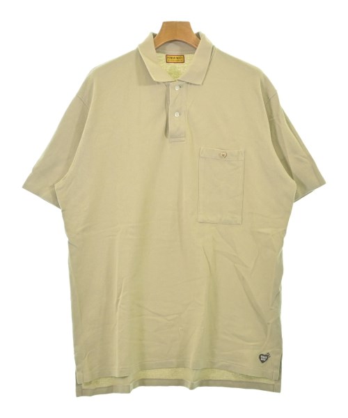 HUMAN MADE ヒューマンメイドポロシャツ メンズ L ベージュ【中古】【古着】