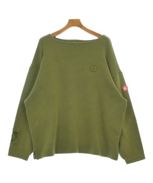 C.E シーイー スウェット メンズ -(M位) 緑 【中古】【古着】