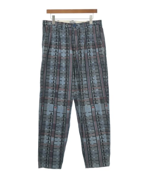 C.E シーイー パンツ（その他） メンズ L インディゴx黒x赤(総柄) 【中古】【古着】
