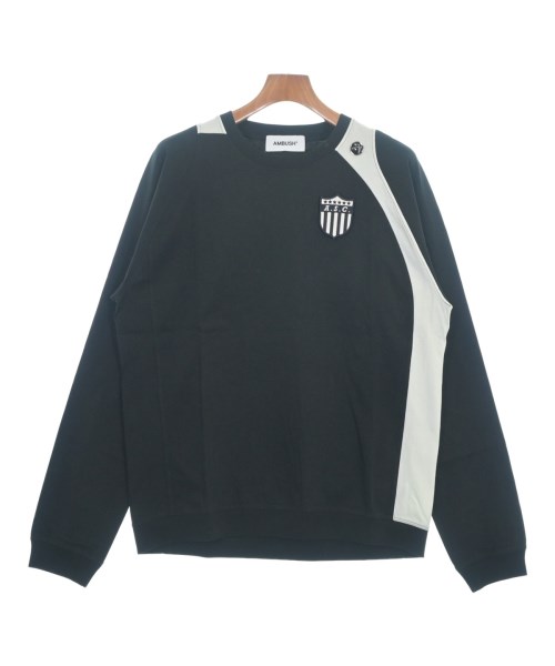 AMBUSH アンかん木プルオーバー・カットソー メンズ M 黒x白【中古】【古着】