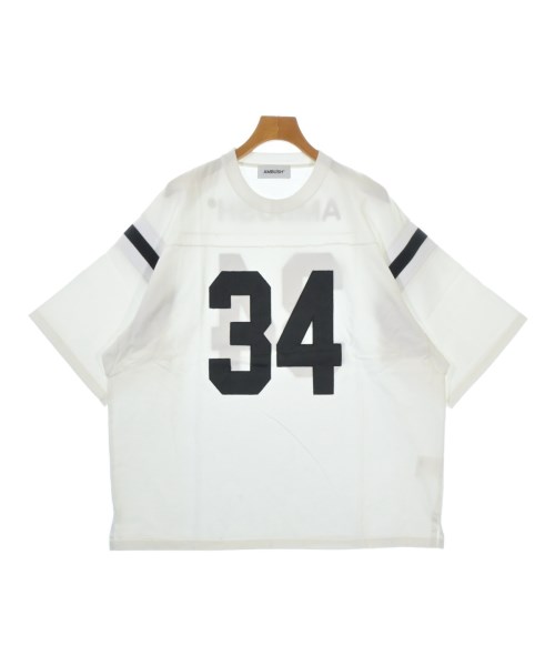 AMBUSH アンかん木ティーシャツ・カットソー メンズ F 白x黒【中古】【古着】