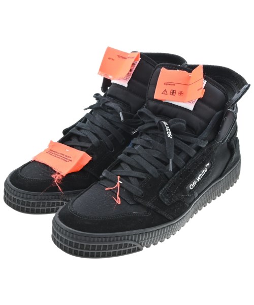 OFF-WHITE オフホワイト スニーカー メンズ EU42(27cm位) 黒 【中古】【古着】