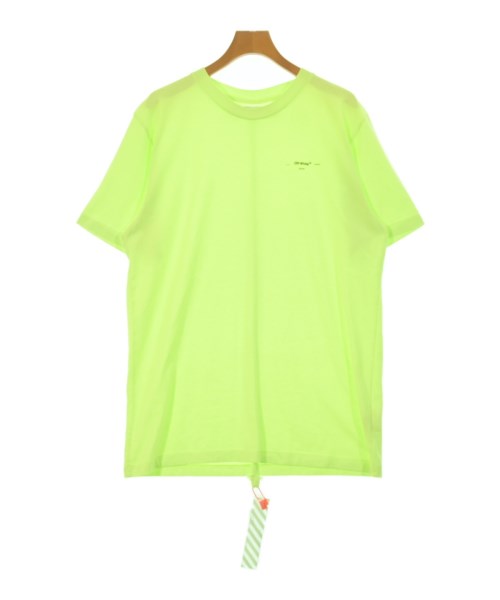 OFF-WHITE オフホワイト Tシャツ・カットソー メンズ XL 蛍光グリーン 【中古】【古着】