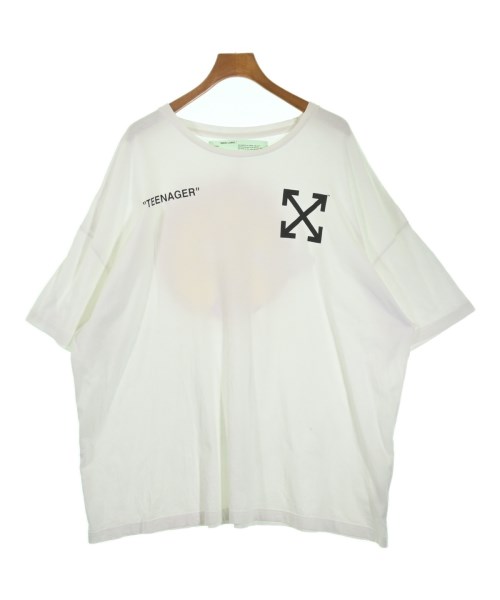 OFF-WHITE 象牙色プルオーバー・カットソー メンズ S 白【中古】【古着】