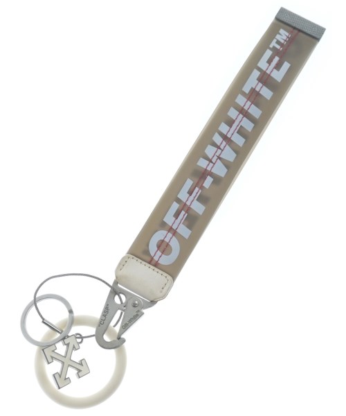 人気♡OFF-WHITE オフホワイト クロスアロー ブランドロゴ キーホルダー オフホワイト Off-White OWNF003F19D83050 ARROW KEYRING