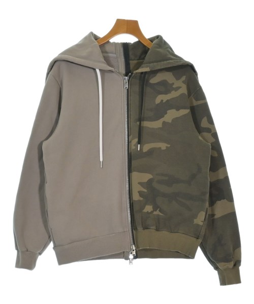 STAMPD スタンプドパーカー メンズ S カーキxベージュ等(偽装)【中古】【古着】