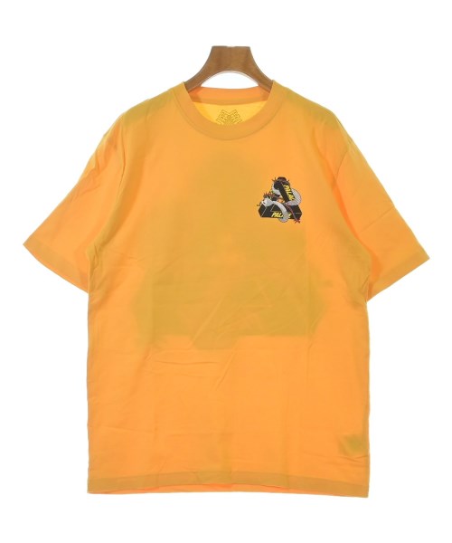 PALACE 九重の天ティーシャツ・カットソー メンズ L オレンジ色【中古】【古着】 メンズファッション-トップス-Tシャツ・カットソー