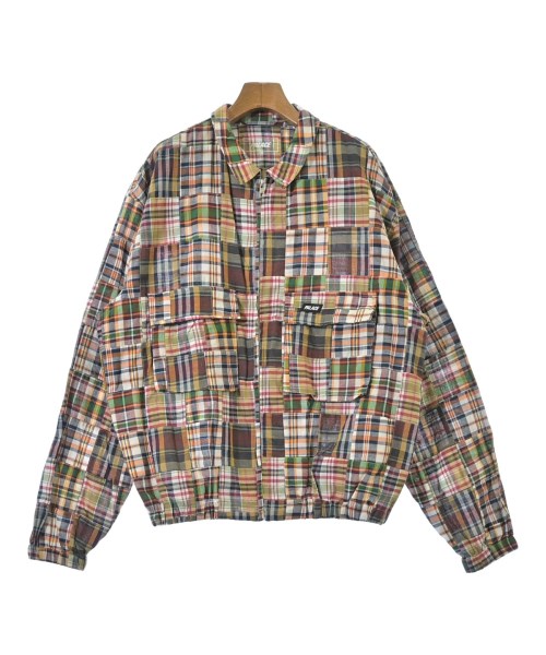 PALACE パレス ブルゾン（その他） メンズ L 紺x白x黄等(チェック) 【中古】【古着】 18,340円