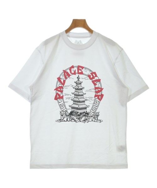 PALACE 九重の天ティーシャツ・カットソー メンズ L 白【中古】【古着】 メンズファッション-トップス