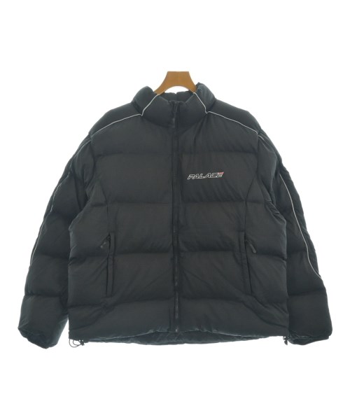 PALACE パレスダウンジャケット/落ちこむより良い メンズ XL 黒【中古】【古着】