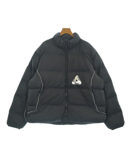 PALACE パレスダウンジャケット/落ちこむより良い メンズ XL 黒【中古】【古着】