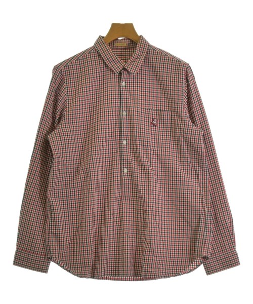 the Shepherd ザシェパード カジュアルシャツ メンズ 3(L位) 赤x黒x白(チェック) 【中古】【古着】
