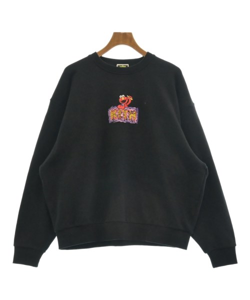 kith クルーネック スウェット クリーム色　XS 美品 楽天市場】【中古】KITHハーフジップスウェット ブラック サイズ