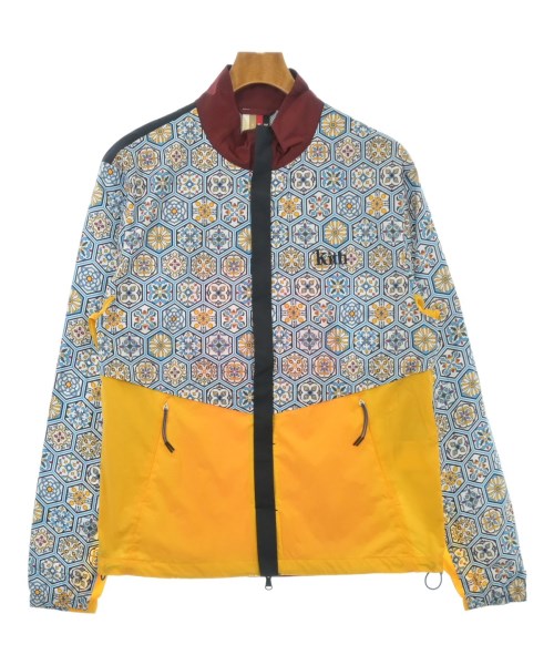 KITH キス ブルゾン メンズ S 青x黄x白(総柄) 【中古】【古着】