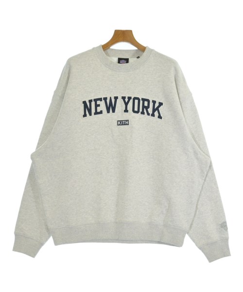 kith クルーネック スウェット クリーム色　XS 美品 KITH キス Cyber Monday Crewneck Cyclone サイバーマンデー