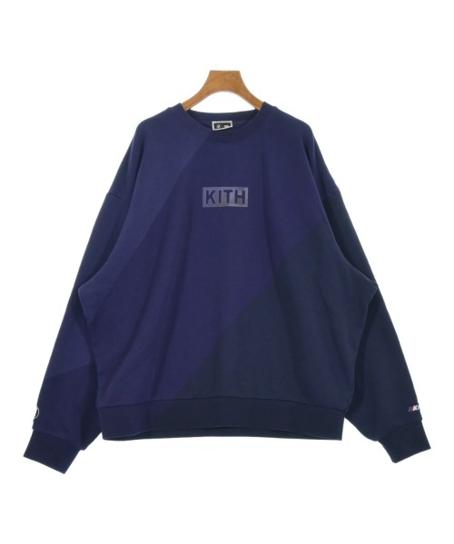 kith クルーネック スウェット クリーム色　XS 美品 楽天市場】【中古】KITHハーフジップスウェット ブラック サイズ