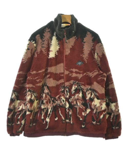 KITH キス ブルゾン（その他） メンズ M 赤xベージュx黒等(総柄) 【中古】【古着】