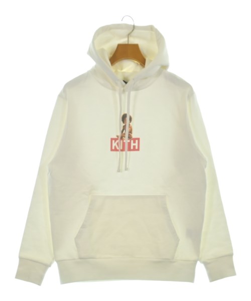 KITH 口吸いパーカー メンズ S 白【中古】【古着】